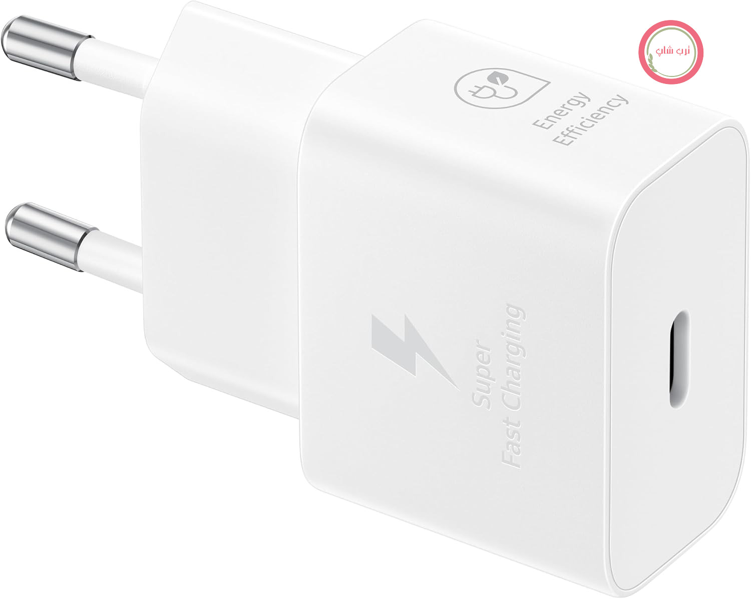 آداپتور شارژ سریع سامسونگ، شارژر کم‌مصرف، USB-C، 25 وات، سفید، EP-T2510N