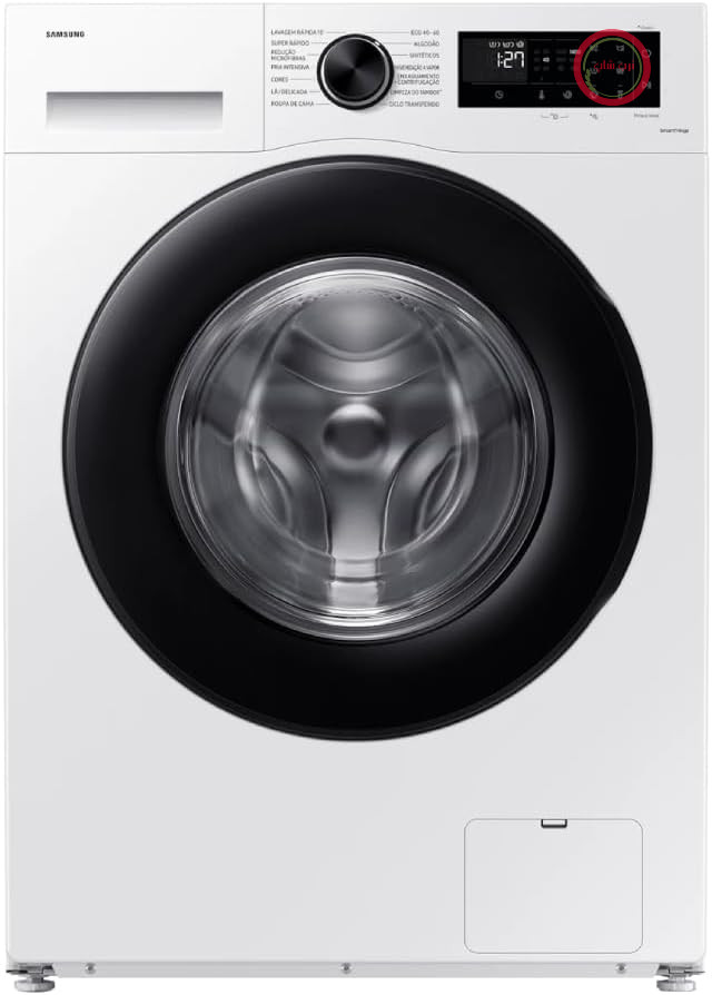 ماشین لباسشویی سامسونگ Samsung مدل WW11DG5B25AEEP با ظرفیت 11 کیلوگرم و سرعت چرخش 1400 دور در دقیقه، سفید