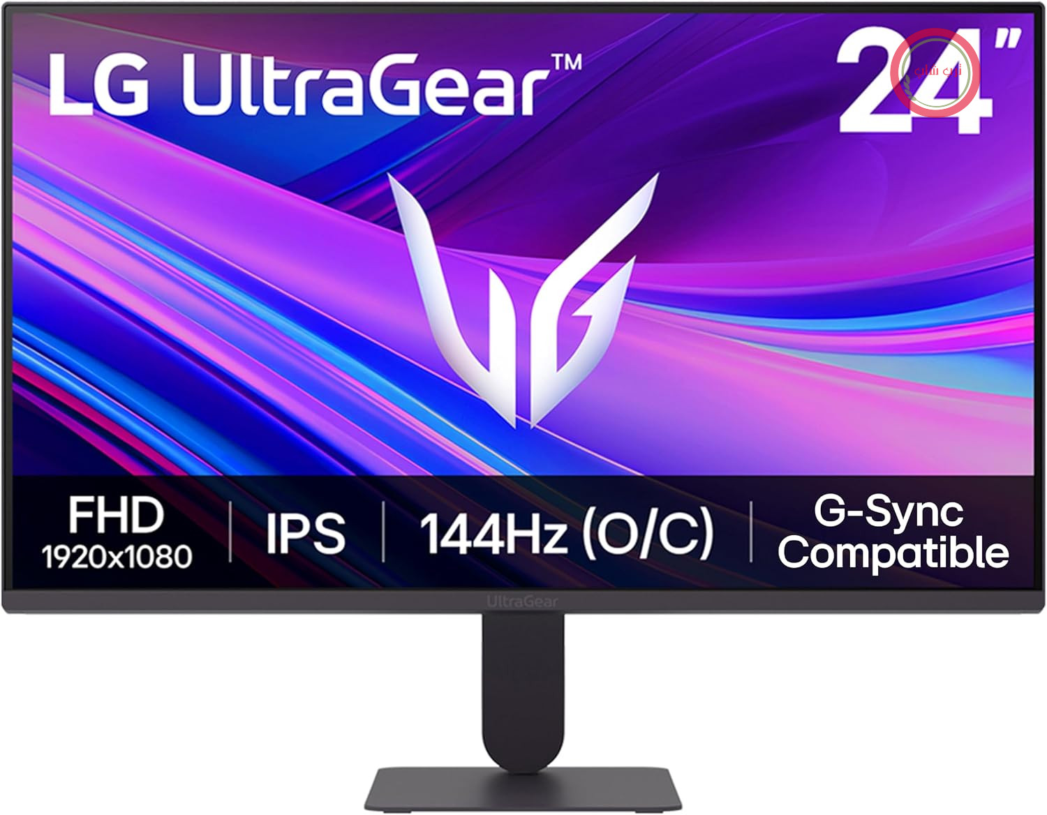 مانیتور گیمینگ ال‌جی IPS مدل LG 24G411A-B از سری Zoll، با کیفیت Full HD (1920 x 1080)، HDR10