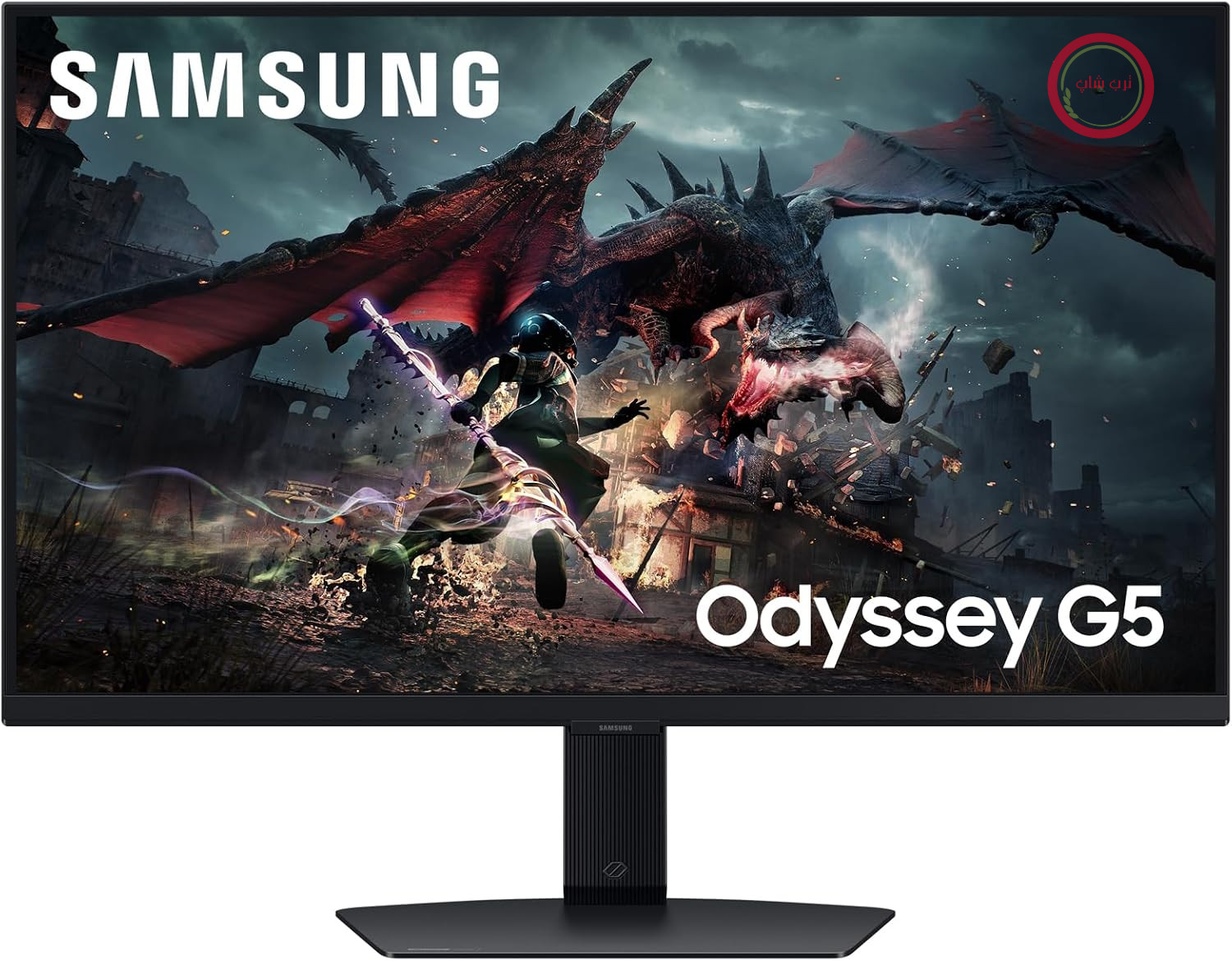 مانیتور گیمینگ سامسونگ اودیسه G50D QHD، ۲۷ اینچ، صفحه نمایش با پنل IPS سریع، ۲۵۶۰ در ۱۴۴۰ پیکسل، فناوری AMD FreeSync، نرخ تازه‌سازی ۱۸۰ هرتز، زمان پاسخگویی ۱ میلی‌ثانیه (G/G)