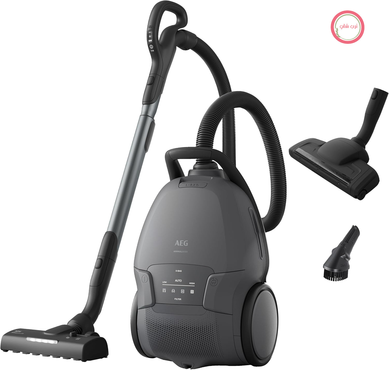 جاروبرقی کیسه‌ای آاگ آلمان AEG Animal 8000 مدل AB81A2DG با فیلتر HEPA