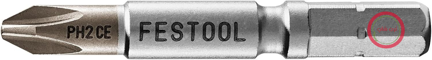 پیچ گوشتی فیلیپس Festool Bit PH 2-50 CENTRO/2 | PH2، 50 میلی متر، سیستم CENTROTEC، 2 تکه - ایده آل برای مونتاژ مبلمان و آشپزخانه