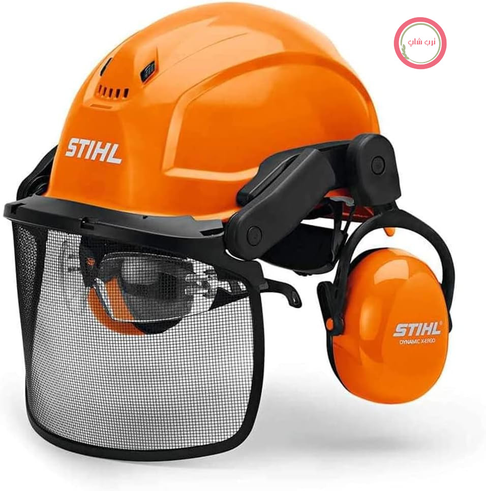 ست کلاه ایمنی اشتیل آلمان اینتگرا، مدل Stihl 0000 888 0807، نارنجی