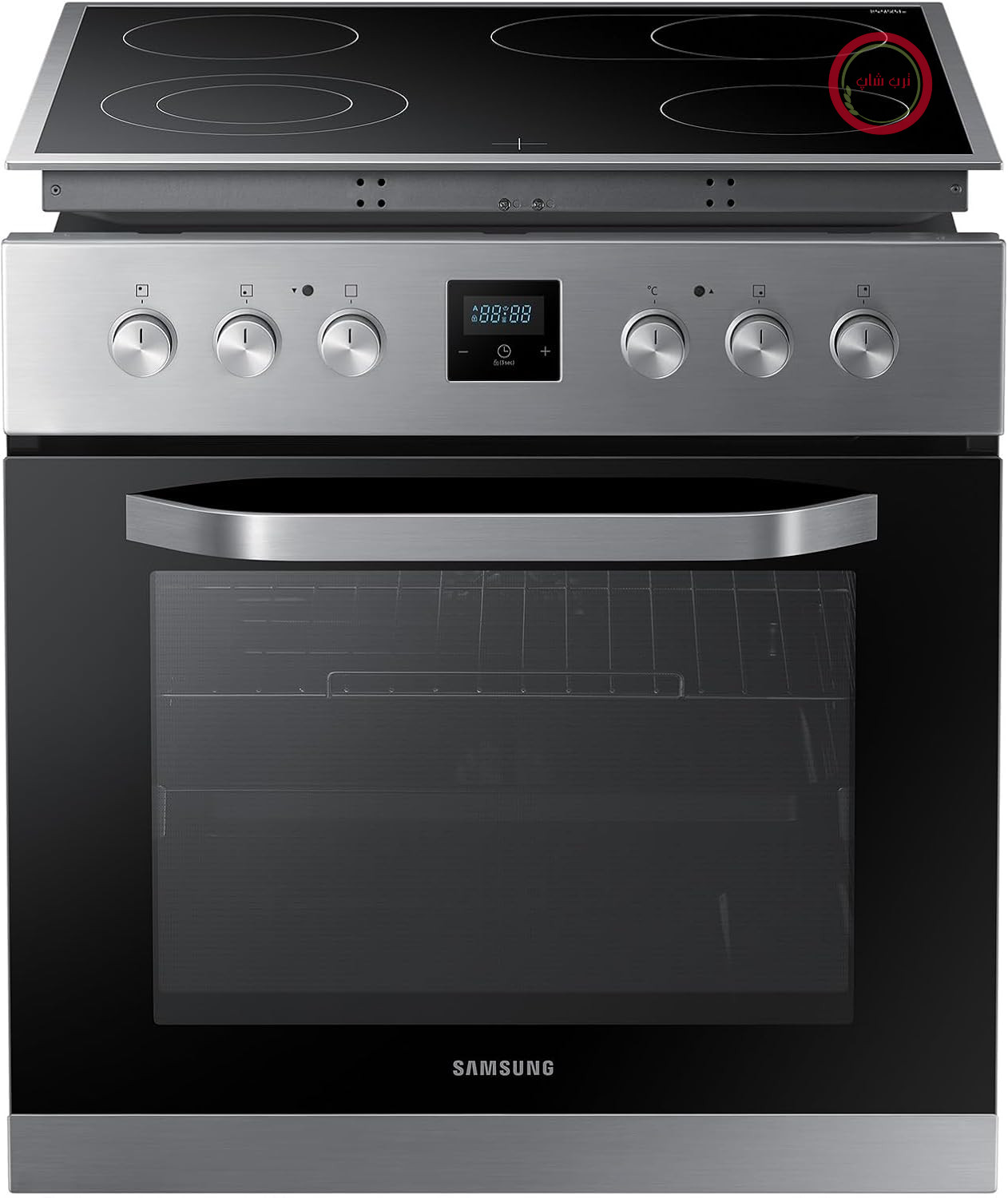 سرویس فر و اجاق برقی سامسونگ Samsung مدل NB69R2301RS/EG و صفحه اجاق سرامیکی NZ64R3525CK/EG، 69 لیتر، 60 سانتی‌متر، مدل F-NB69R2301RS