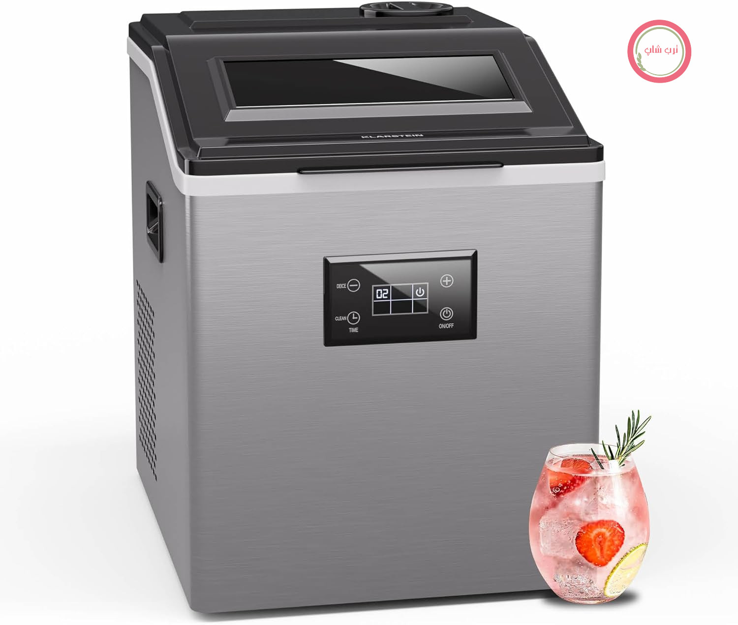 یخ ساز کلاراشتاین آلمان Klarstein FrostMaster تولید ۴۰ کیلوگرم یخ در روز استیل