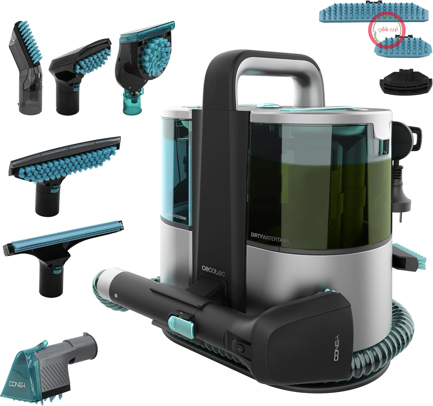فرش شوی و مبل شوی سکوتک اسپانیا شوینده روکش مبلمان Cecotec مدل Conga 6000 Carpet&Spot Clean XL Pro. 600 وات