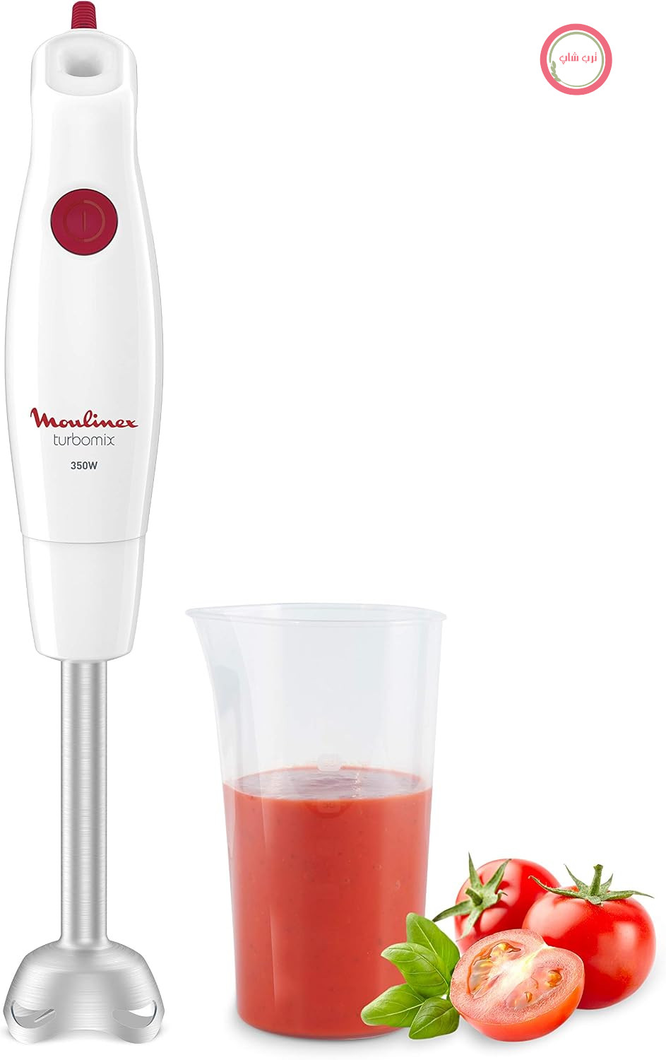 گوشت‌کوب برقی مولینکس فرانسه Moulinex مدل Turbomix+ DD1211 – قدرت ۳۵۰ وات، پایه فلزی، تیغه ZELKROM