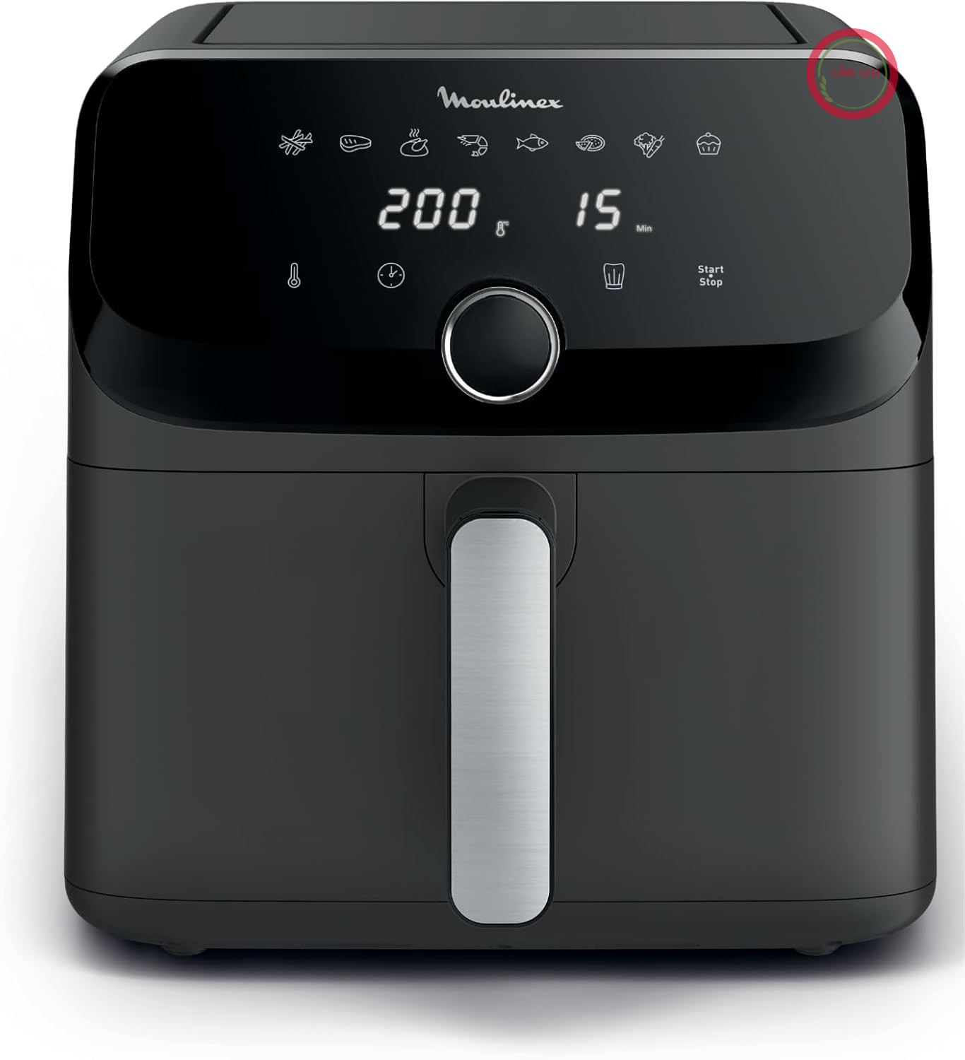 سرخ کن بدون روغن مولینکس فرانسه Moulinex مدل EZ855H – ظرفیت ۷.۵ لیتر، ۸ برنامه پخت
