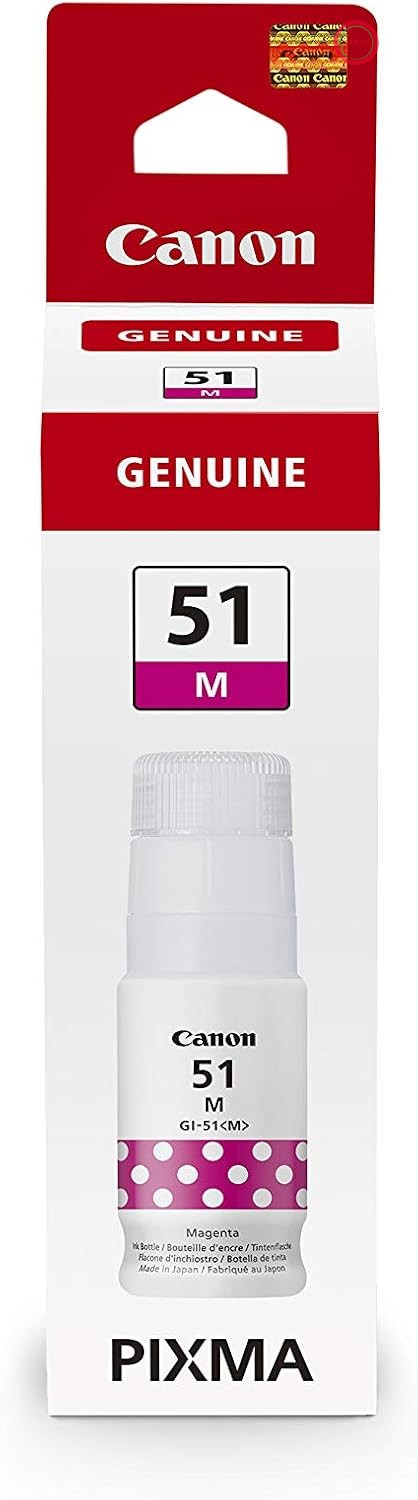بطری جوهر کانن GI-51 ارغوانی - 4547C001، مشکی