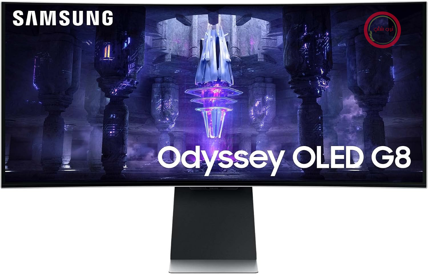 مانیتور گیمینگ سامسونگ اودیسه OLED G8 مدل S34BG850SU، ۳۴ اینچ، ارتقاء کیفیت تصویر با هوش مصنوعی، پنل OLED، وضوح UWQHD، فناوری FreeSync Premium، زمان پاسخگویی ۰.۰۳ میلی‌ثانیه (G/G)، نرخ به‌روزرسانی ۱۷۵ هرتز، رنگ نقره‌ای