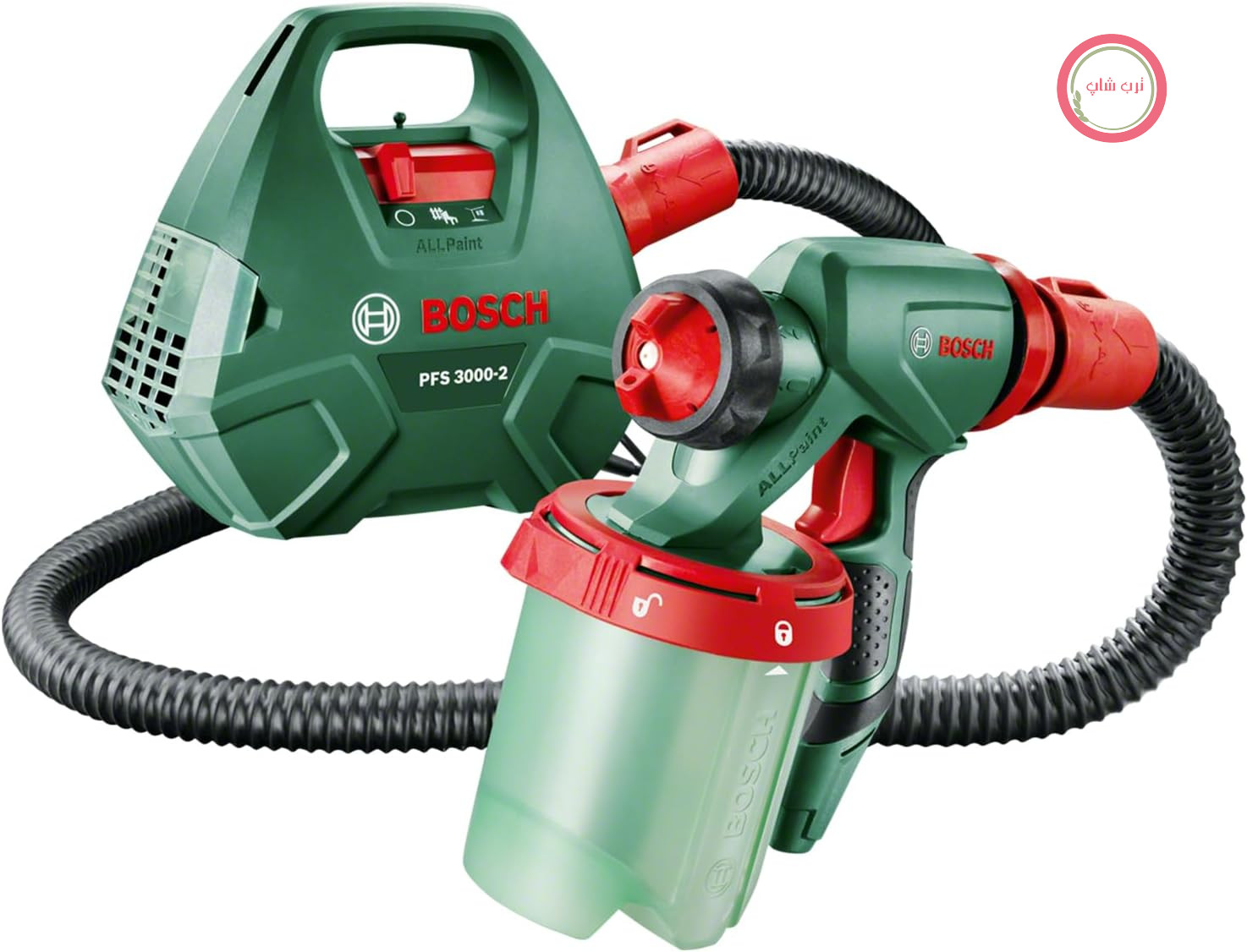 پیستوله رنگ پاش بوش آلمان Bosch مدل PFS 3000 (650 وات، در بسته‌بندی کارتنی)