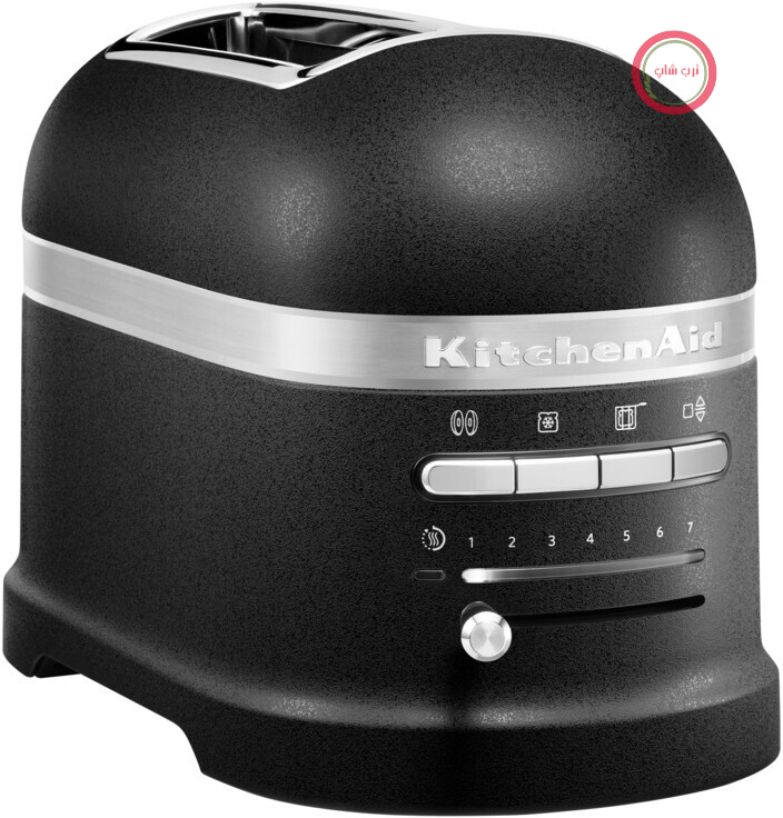 توستر اتومات کیچن اید آمریکا Kitchenaid 5KMT2204EBK Toaster دو اسلایس، مشکی مات
