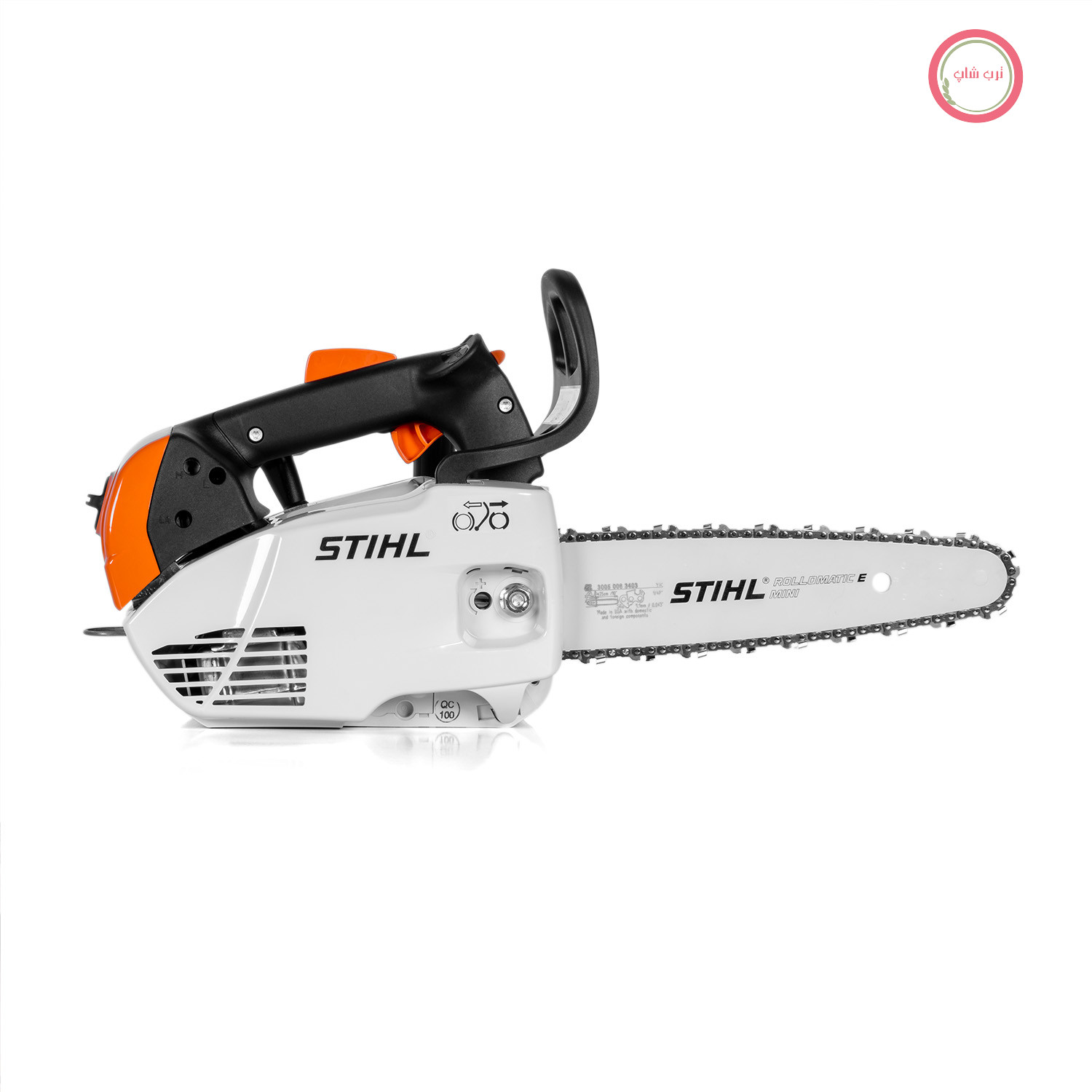 اره برقی Stihl MS 151 TC-E (23.6 سی سی؛ 1.1 کیلووات / 1.5 اسب بخار؛ 2.6 کیلوگرم)، با زنجیر 30 سانتی متری SPRANGA و چرخ دنده 1/4 اینچی PM3 برای برش های دقیق. اره برقی سبک برای مراقبت از درختان. با موتور Ergostart و 2-Mix…