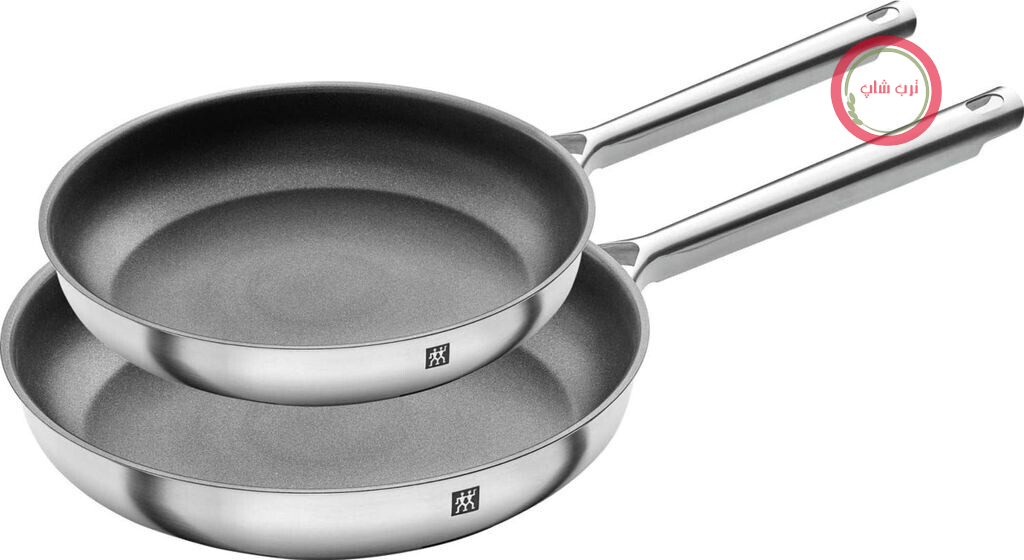 ست ماهیتابه 2 پارچه زولینگ آلمان ZWILLING TrueFlow (24 سانت + 28 سانت) با پوشش نچسب